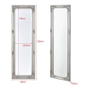 Oglinda de perete Livorno 132 x 42 x 3,5 cm lemn culori diferite [en.casa] 