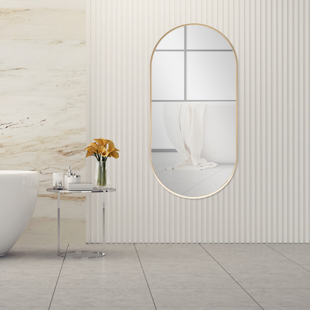 Wandspiegel Corato 40x80cm versch. Farben [en.casa] - premiumXL
