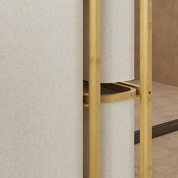 Cos rufe Evenes 70,5x49,5x33cm, cu 3 saci culori diferite [en.casa]