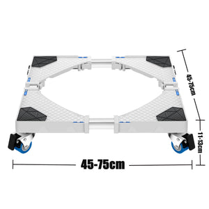 Suport pentru mașină de spălat Zaberfeld 4 roți max. 300 kg [en.casa]