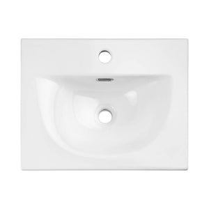 Set dulap sub chiuveta cu lavoar 97 Newport efect stejar [en.casa]