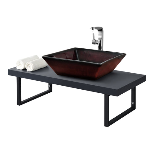 Blat pentru lavoar ABBR-78xx cu suport metalic culoari diferite [neu.haus] 