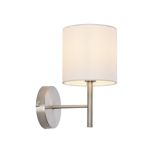 Lampa perete Winsford argintiu/alb [lux.pro]