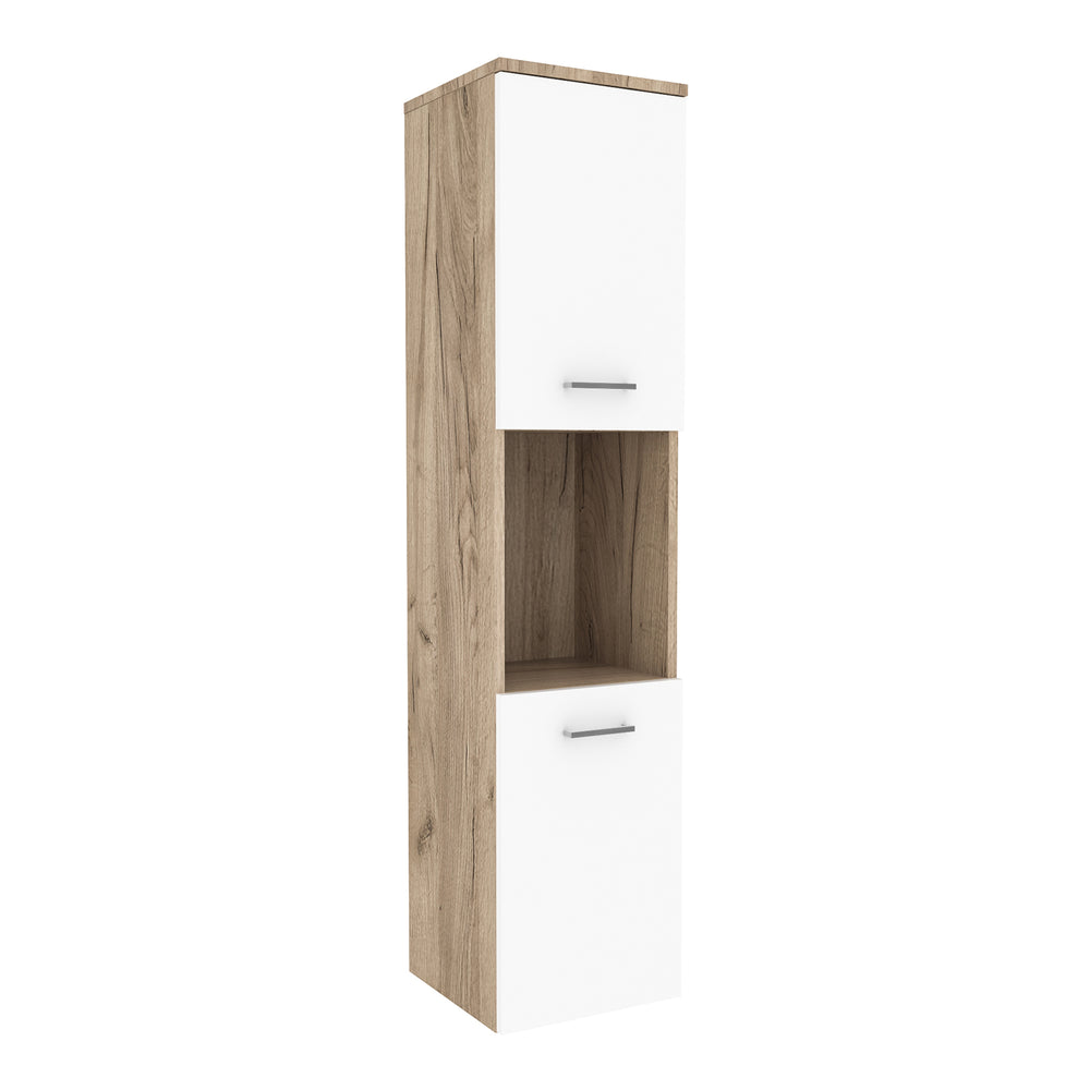 Dulap perete baie Krildihana 130x30x30 cm [en.casa]