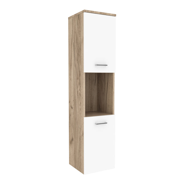 Dulap perete baie Krildihana 130x30x30 cm [en.casa]