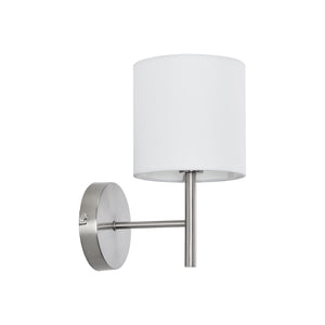 Lampa perete Winsford argintiu/alb [lux.pro]