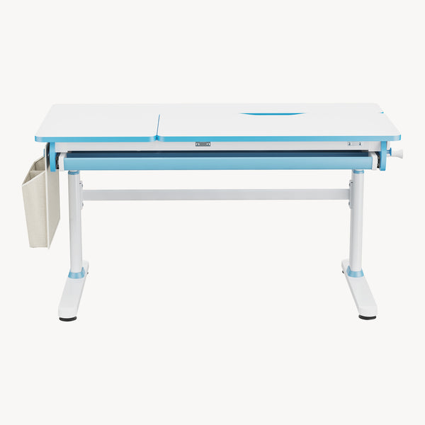 Birou copii reglabil pe inaltime Kuosa 54-76x120x60 cm [en.casa]