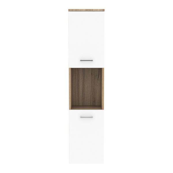 Dulap perete baie Krildihana 130x30x30 cm [en.casa]