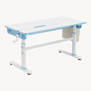 Birou copii reglabil pe inaltime Kuosa 54-76x120x60 cm [en.casa]