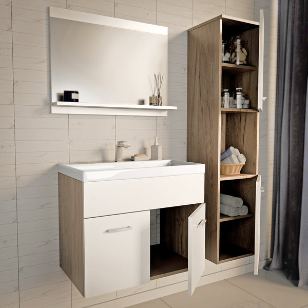 Set 3 componente mobilier baie Krildihana [en.casa]