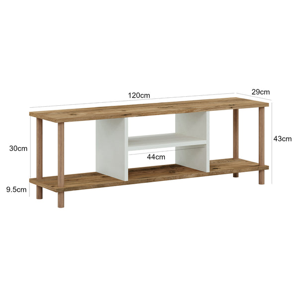 Masa TV Eroskobing  43x120x29 cm culori diferite [en.casa]