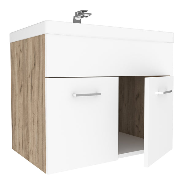 Set 3 componente mobilier baie Krildihana [en.casa]
