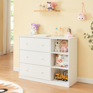 Comoda infasat Beldinupp 93x110x55 cm [en.casa]