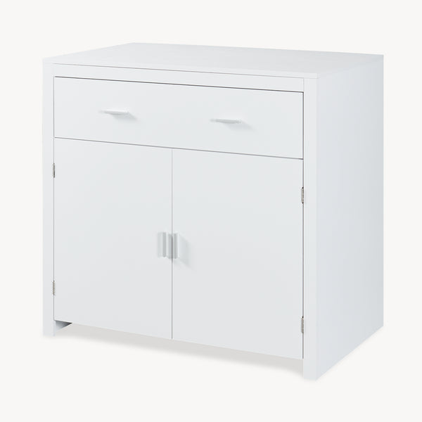 Comodă de schimbat Starler cu saltea de schimb detașabilă [en.casa]