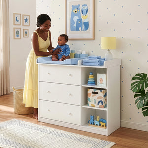 Comoda infasat Beldinupp 93x110x55 cm [en.casa]