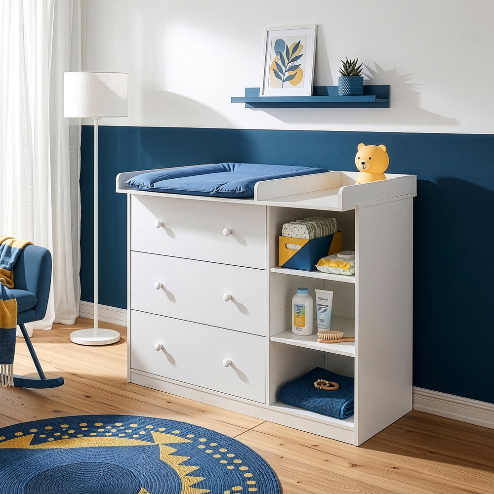 Comoda infasat Beldinupp 93x110x55 cm [en.casa]