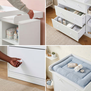 Comoda infasat Beldinupp 93x110x55 cm [en.casa]