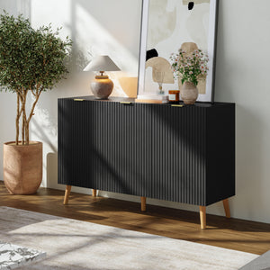 Comoda cu usi Nand 120x40x76 cm [en.casa]