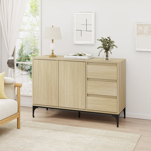 Comoda Kistiandi 77x120x40 cm [en.casa]