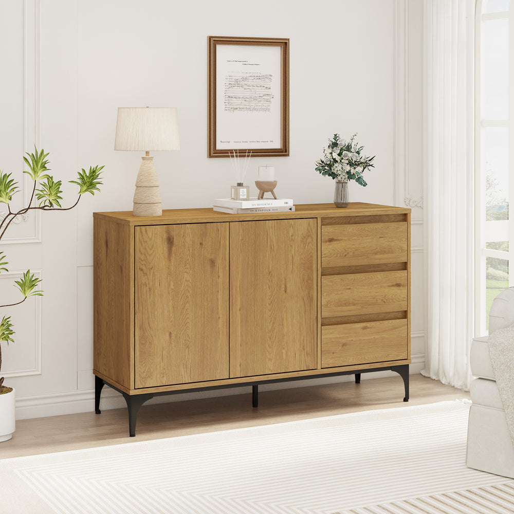 Comoda Kistiandi 77x120x40 cm [en.casa]