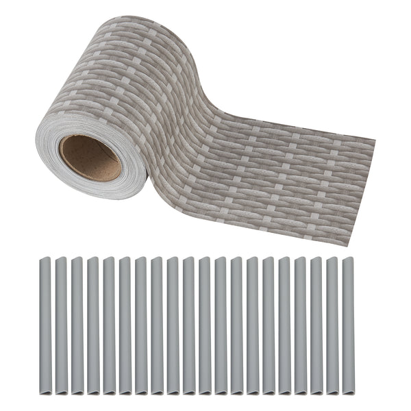 Folie pentru gard protectie vizuala Jesteburg PVC culori diferite [en.casa]