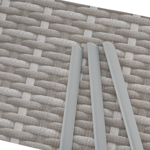 Set 4 bucati folie gard  Jesteburg 140 m PVC culori diferite [en.casa]