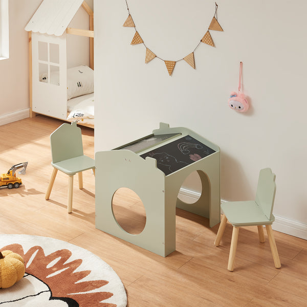 Set masa cu 2 scaune casuta copii Romso [en.casa]