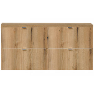 Set mobilier baie xx Newport efect stejar [en.casa]
