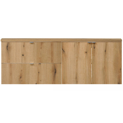 Set dulap sub chiuveta XX Newport efect stejar [en.casa]