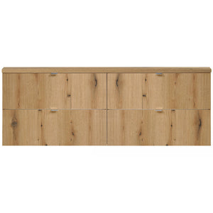 Set mobilier baie xx Newport efect stejar [en.casa]