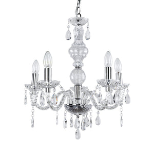 Lustra Patricia 5 x E14 culoarea cromului [lux.pro]