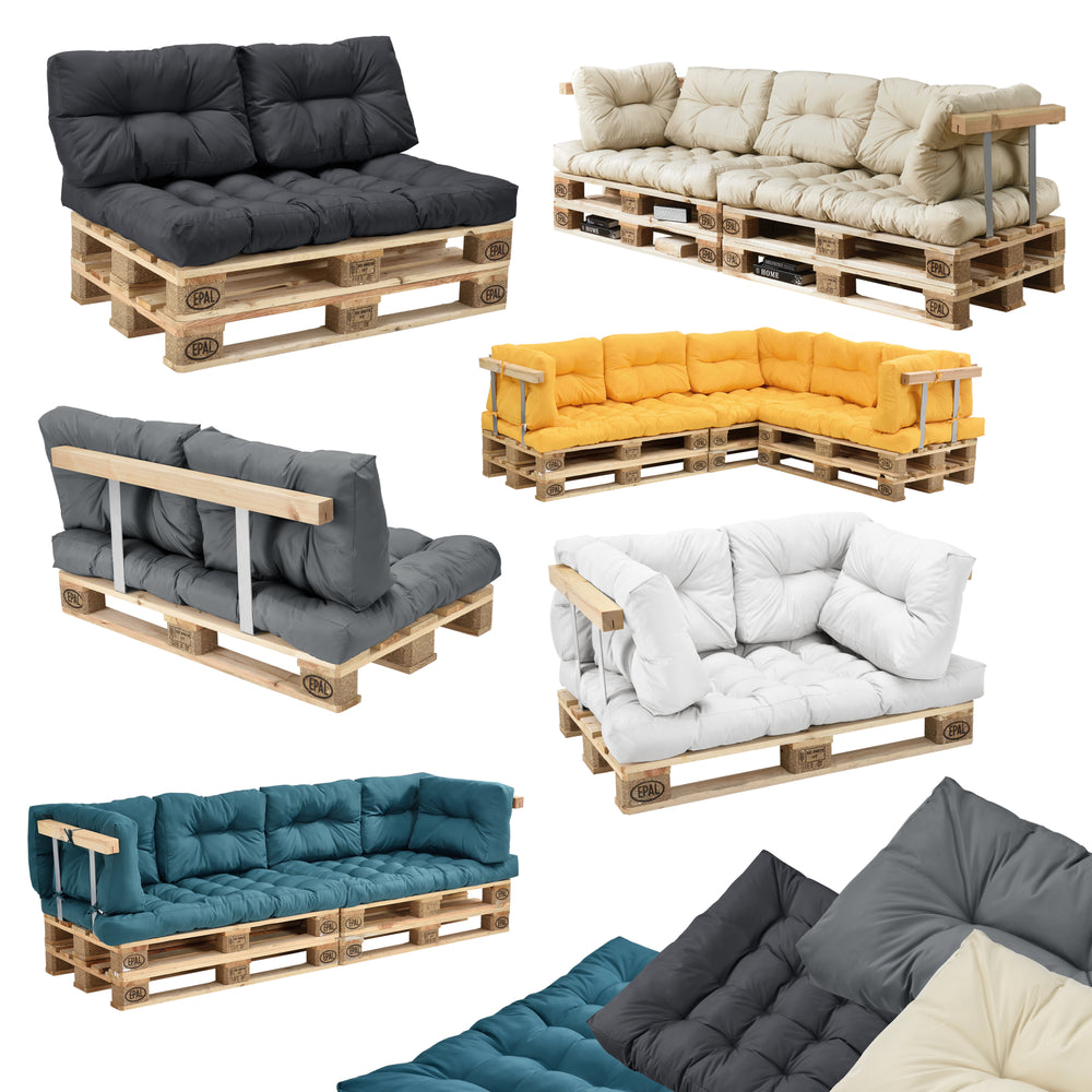 Palettenkissen Comfy in versch. Farben en.casa - premiumXL