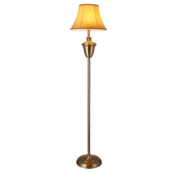 Lampa podea Madrid 1 x E 27  bej maro [lux.pro]