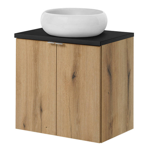 Set dulap baie cu lavoar rotund2 xx Newport  [en.casa]
